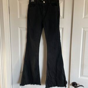 Black flare jeans - Size 3